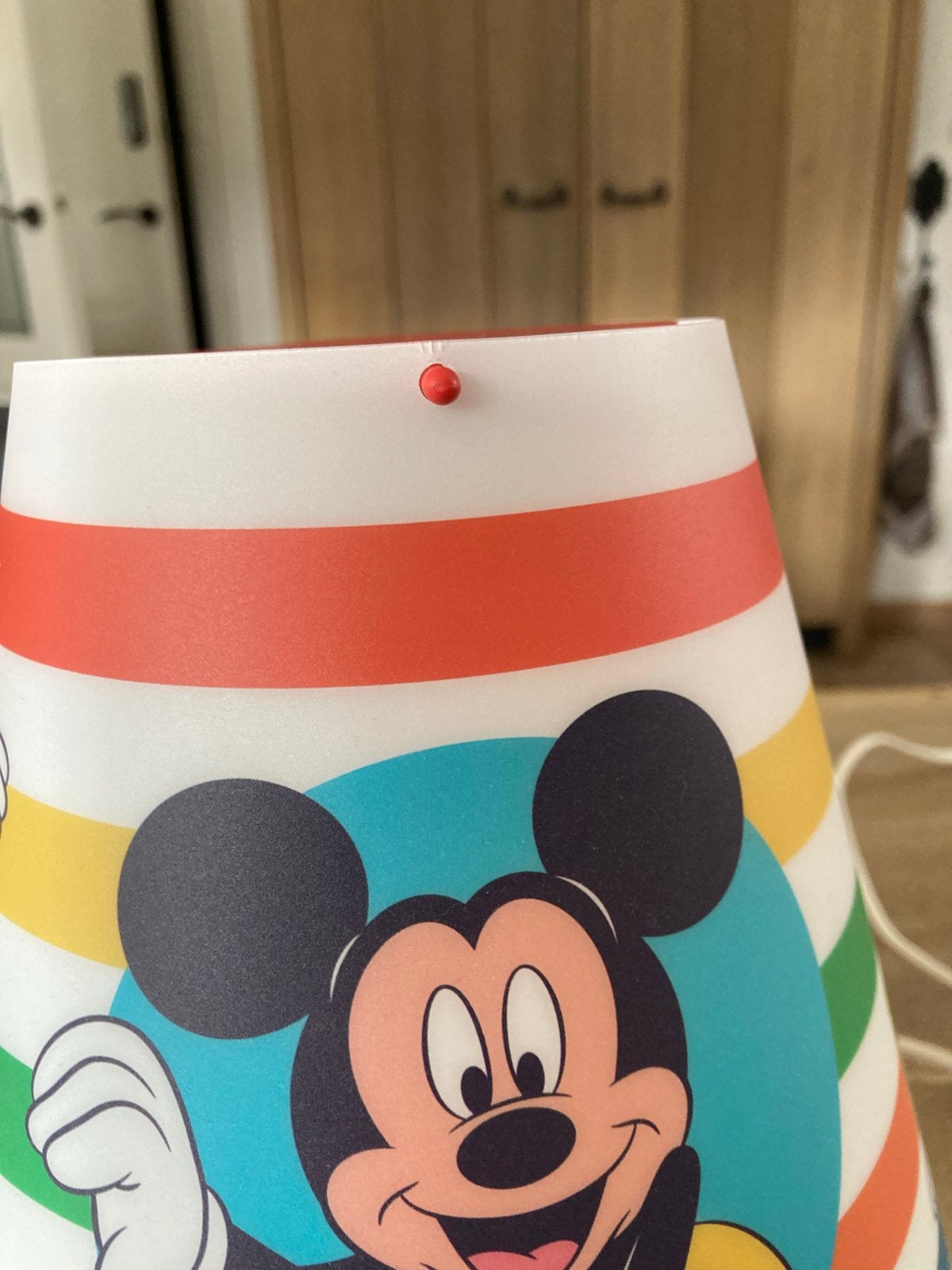 Philips Mickey Mouse Tafellamp - Kinderlamp, Meerkleurig, Kinderlamp, Overige fittingen, Ophalen of Verzenden
