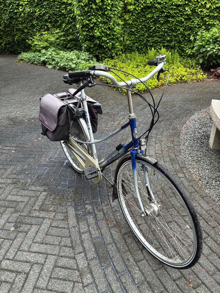 Gazelle damesfiets Tour de France, Fietsen en Brommers, Ophalen, Gebruikt, Versnellingen, 56 cm of meer