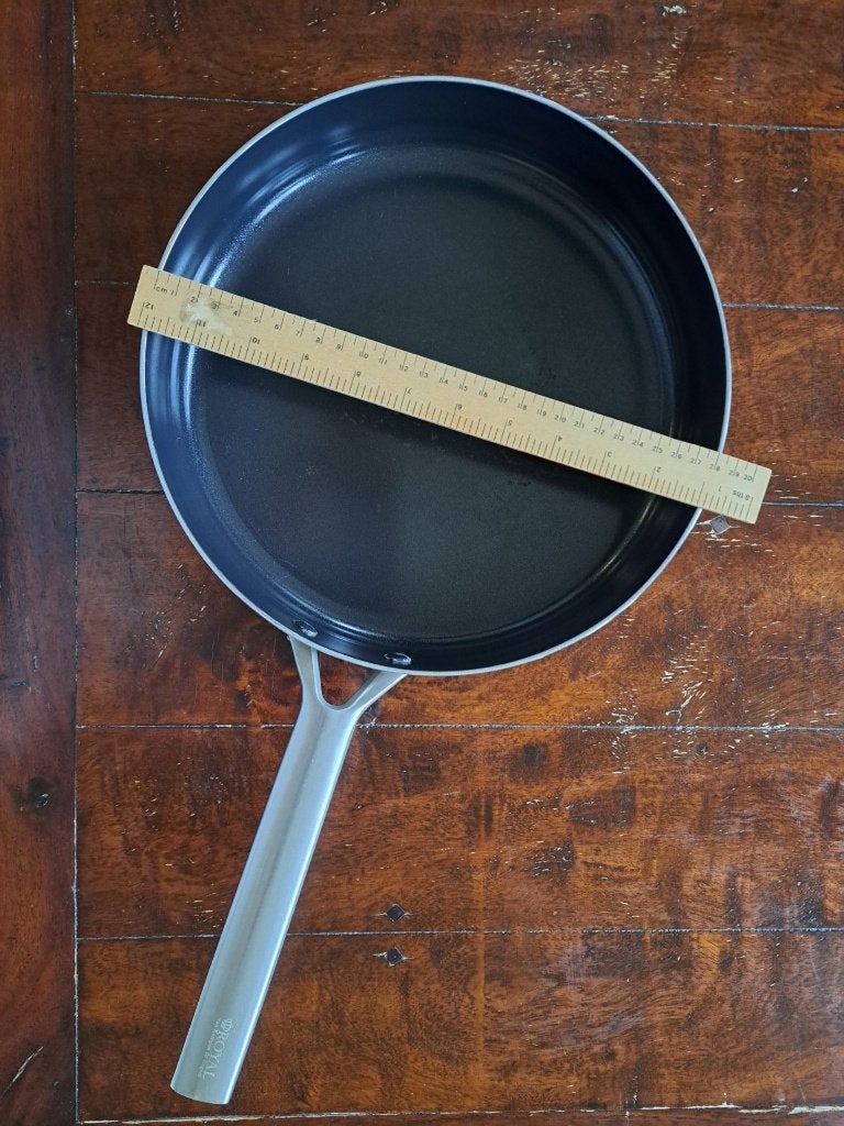 Hapjespan 28cm, Ophalen, Gebruikt, Antiaanbaklaag, Aluminium