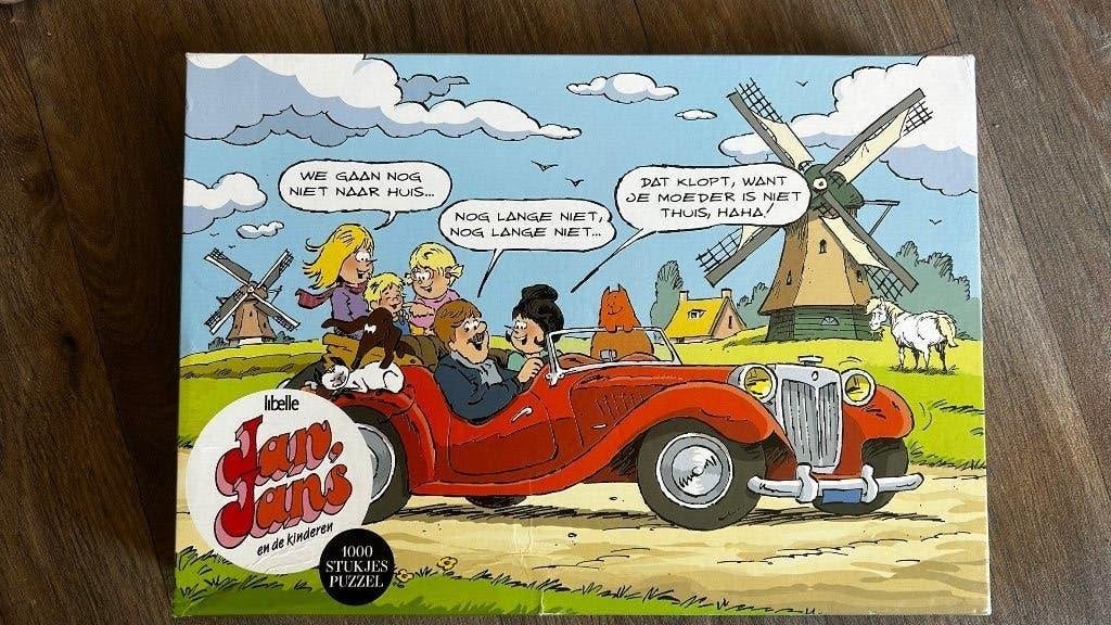 Puzzel 500 stukjes Jan Jans en de kinderen, Ophalen of Verzenden, 500 t/m 1500 stukjes, Zo goed als nieuw