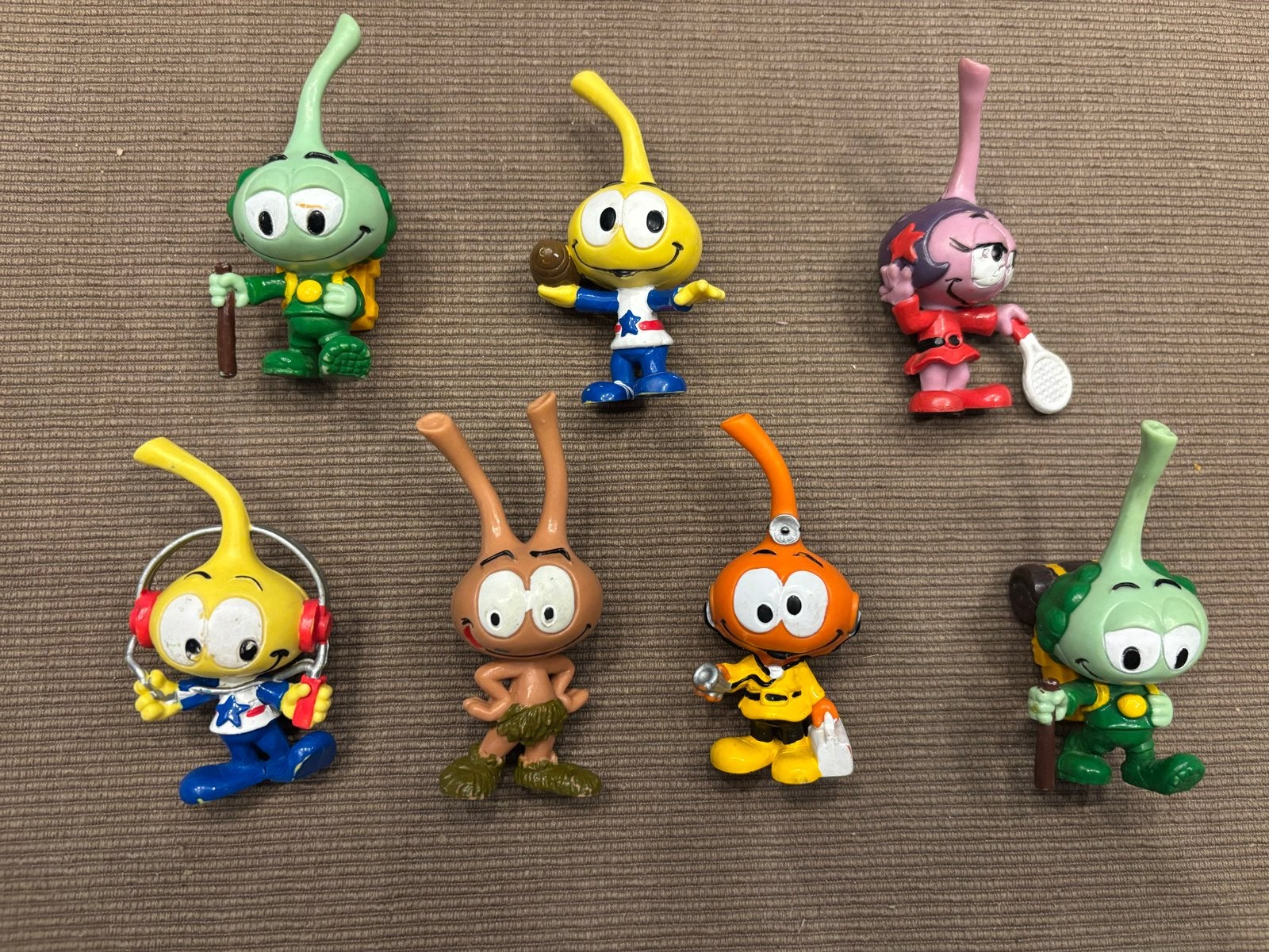 Set van 7 Schleich Snorkels Figuren uit 1983 serie!, Verzamelen, Ophalen of Verzenden, Gebruikt