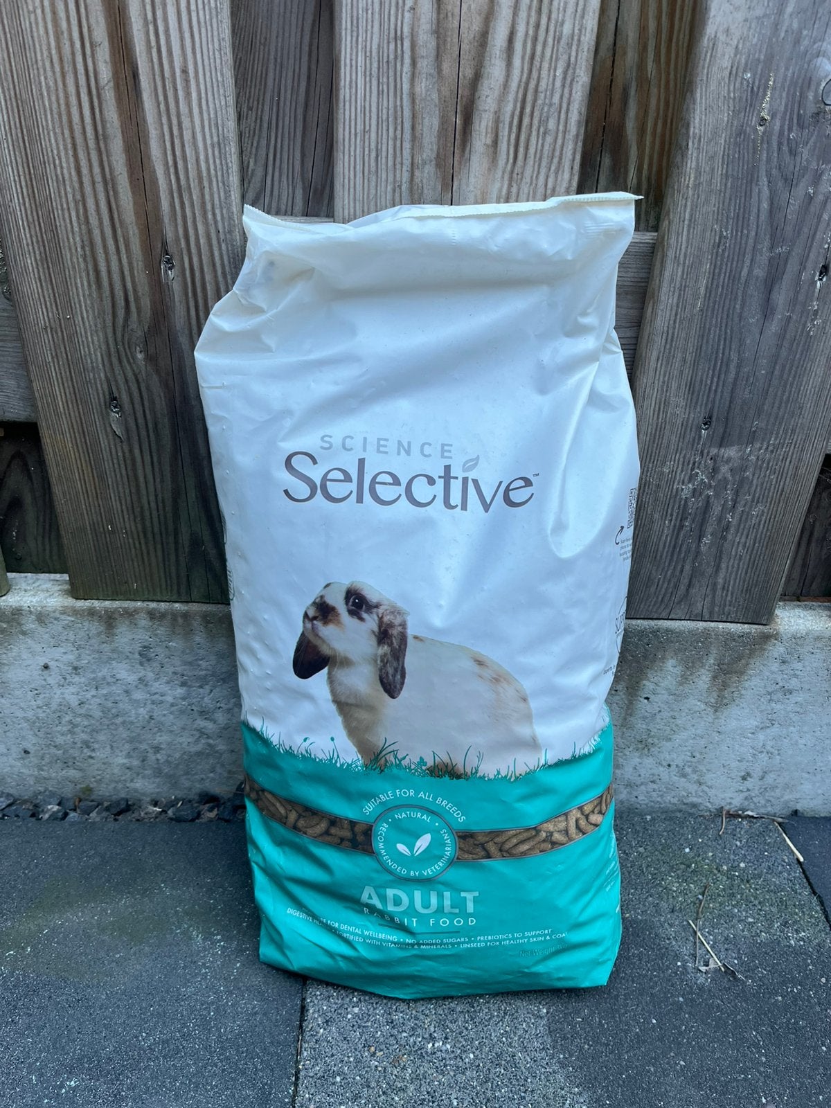 Selective adult konijnenvoer 3kg nieuw, Verzenden, Knaagdier of Konijn