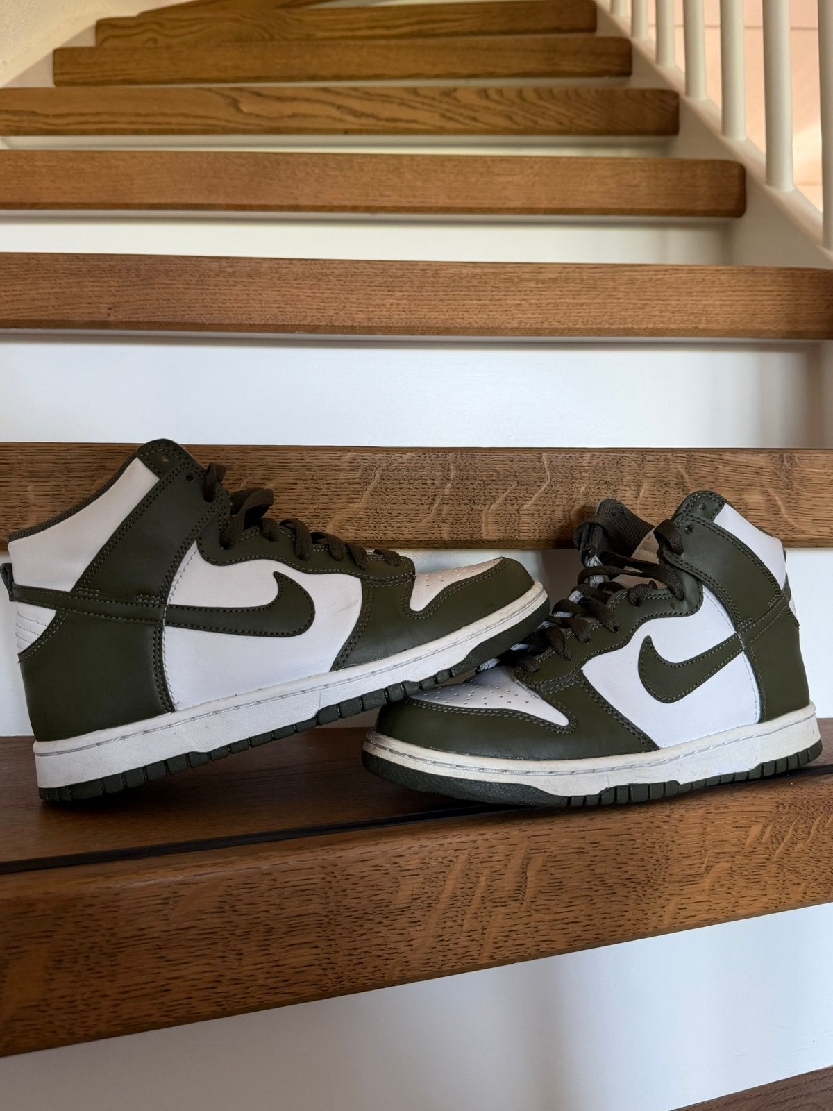 Niks dunks groen maat 38,5, Verzenden, Gedragen, Groen, Sneakers of Gympen