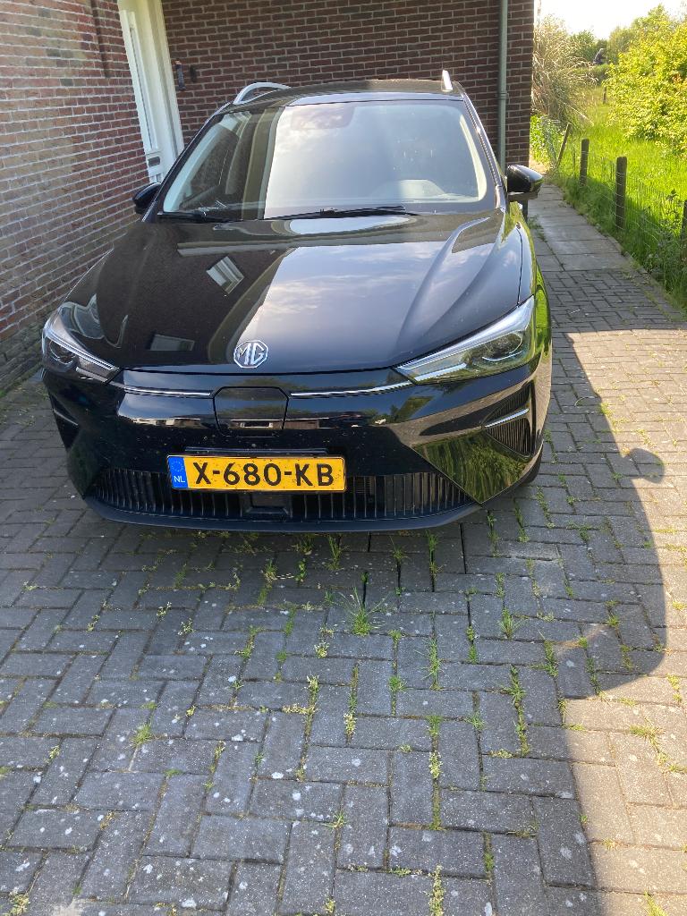 MG5 61 kWh Long Range 156pk 2023 Zwart, Auto's, MG, Particulier, MG5, 360° camera, ABS, Achteruitrijcamera, Adaptieve lichten