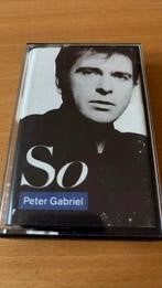 Peter Gabriel muziek cassette So Virgin dolby TOPPER, Gebruikt, Ducoso, 1 bandje, Ophalen of Verzenden