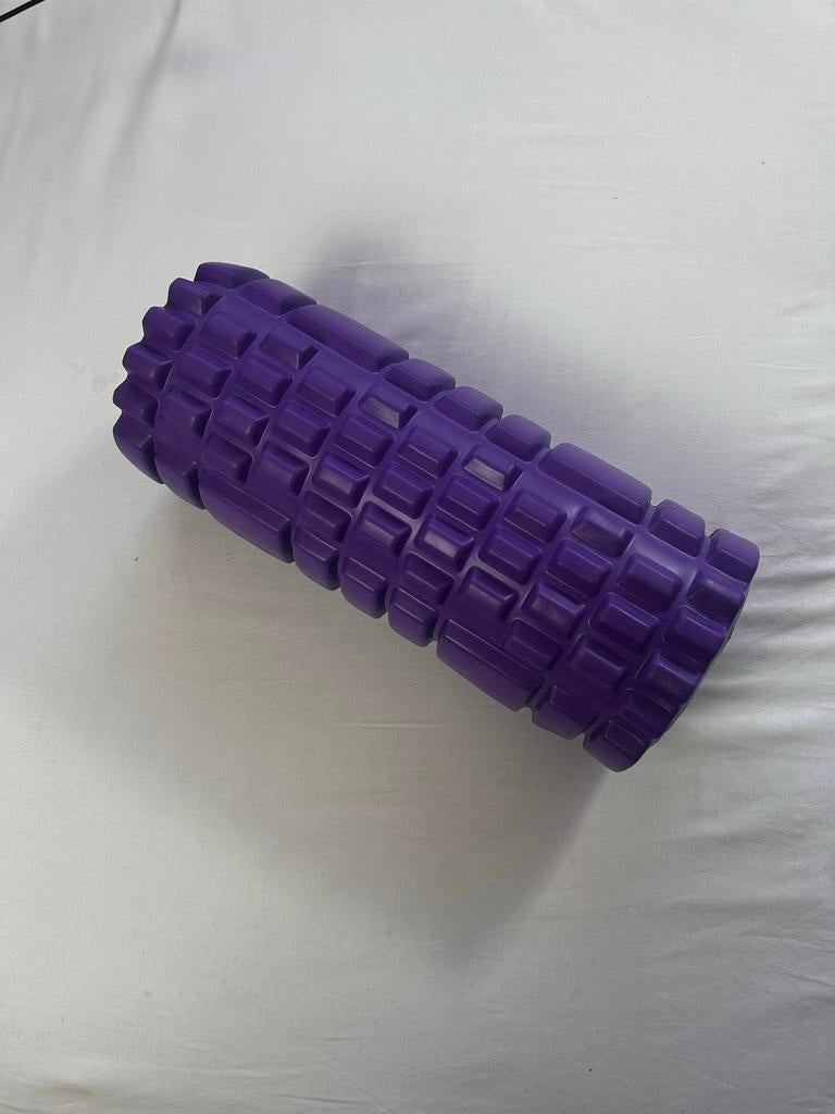 Paarse Foamroller voor Spierherstel en Massage, Ophalen of Verzenden, Zo goed als nieuw, Armen, Foamroller