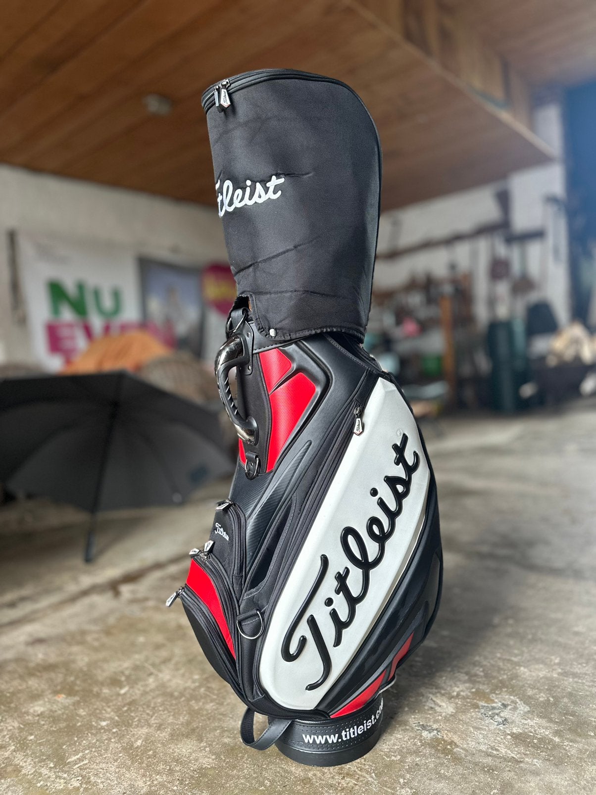 Titleist Tourbag in zeer goede staat (incl draagband), Ophalen of Verzenden, Gebruikt