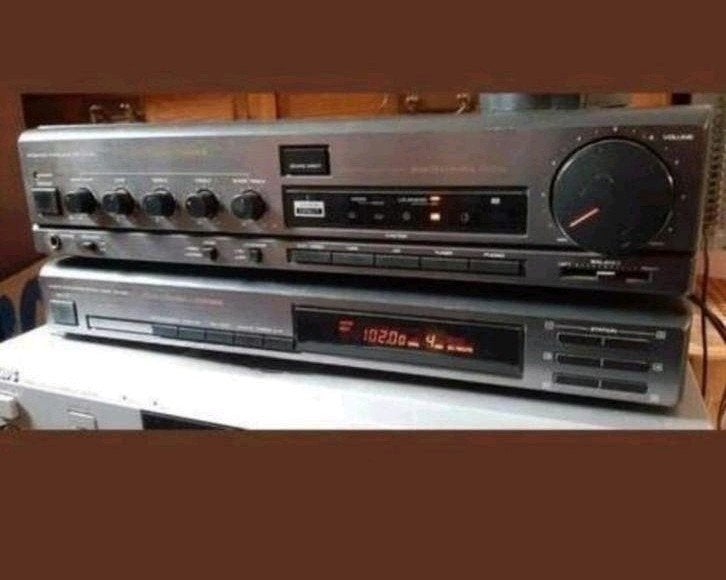 💯👍Fisher Stereo Set: Versterker en Tuner (CA-840, FM-830), Overige merken, Gebruikt, Tuner of Radio, Losse componenten