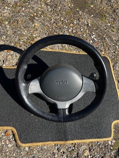Smart fortwo 700cc stuur met flippers en stuurhoeksensor, Ophalen, Gebruikt, Smart