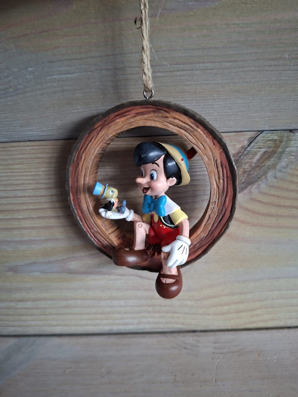 Disney Pinokkio ornament, Ophalen of Verzenden, Overige figuren, Nieuw, Beeldje of Figuurtje