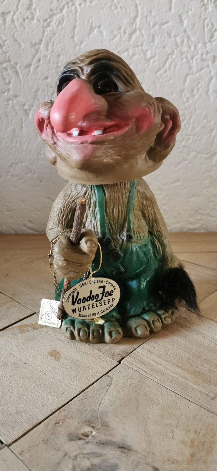 Voodoo Joe Wurzel Sepp Troll - Made in West Germany, Verzamelen, Ophalen of Verzenden, Zo goed als nieuw