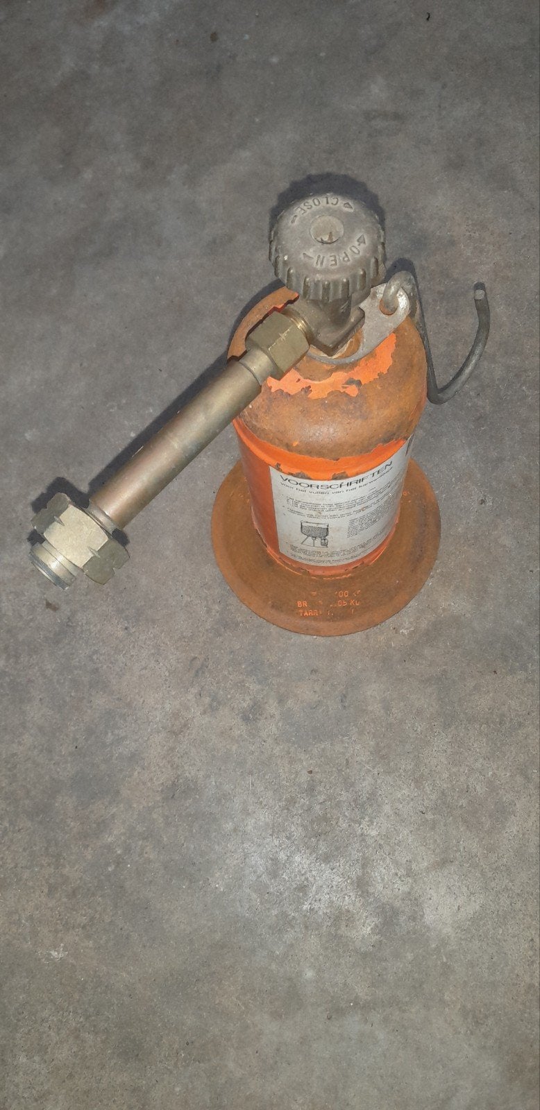 Gasbrander met lange pijp - Ideaal voor diverse klussen, Doe-het-zelf en Verbouw, Ophalen of Verzenden