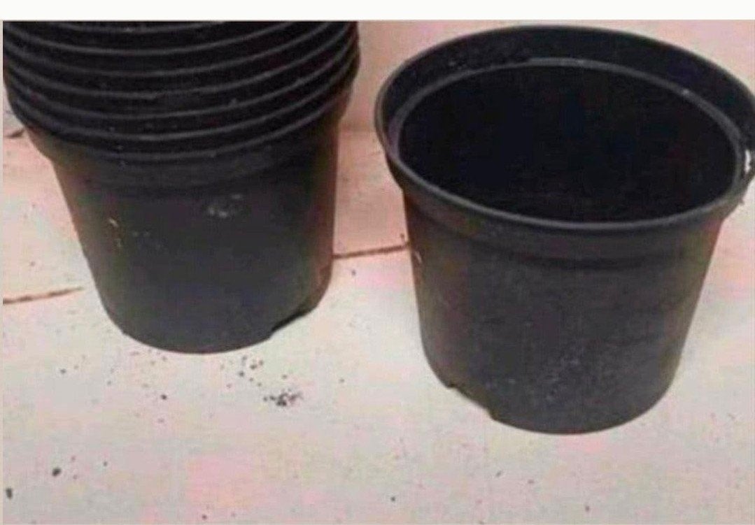kweekpotten plantenpotten bloempotten 1,5 liter, Tuin en Terras, Kunststof, Gebruikt, Rond, Ophalen of Verzenden