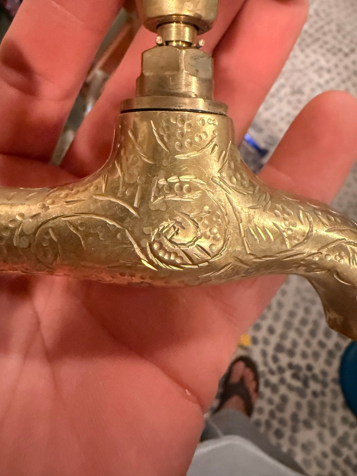 Prachtige Marokkaanse Kraan - Messing - Nieuw, Ophalen, Overige typen, Goud, Nieuw