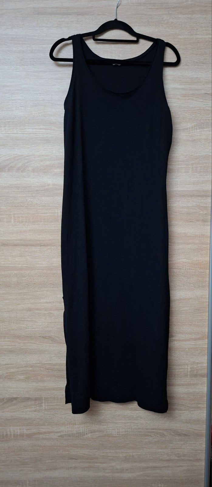 Zwarte jurk maat 42 (past ook met maat 40), Kleding | Dames, Ophalen of Verzenden, Gedragen, Maat 42/44 (L), Zwart