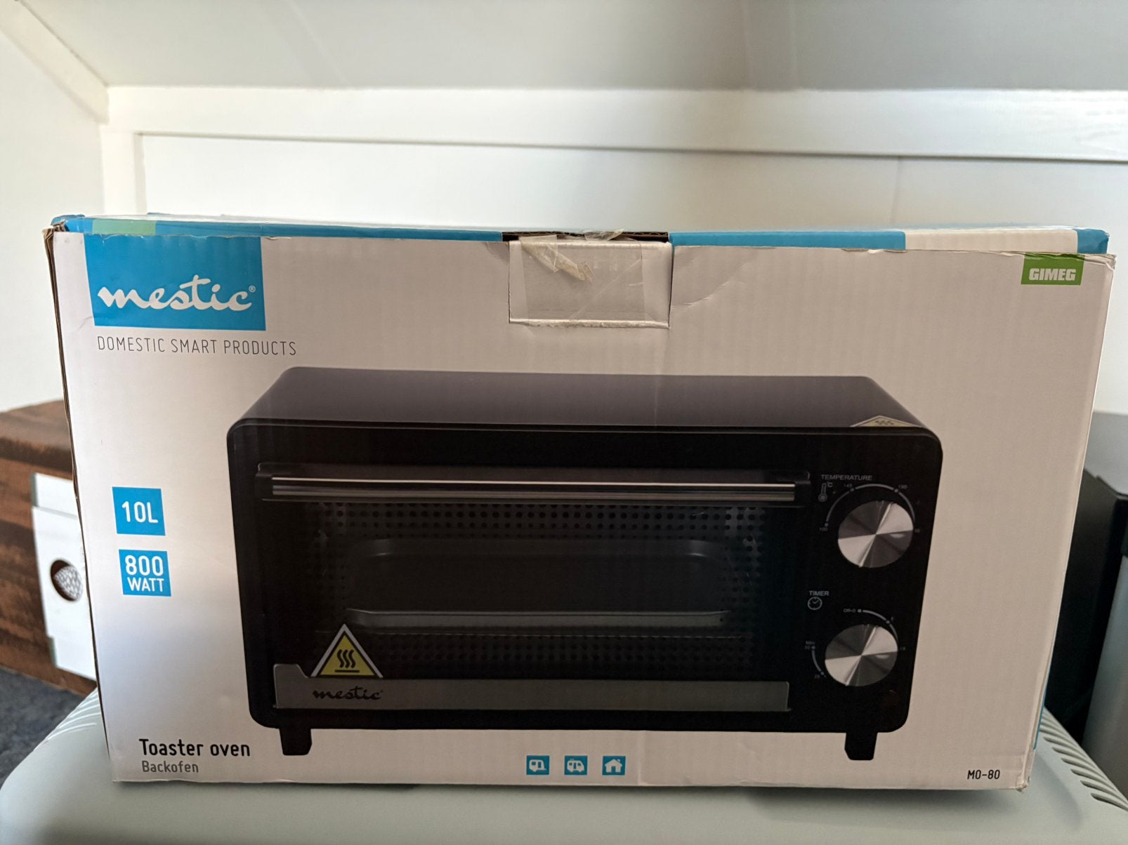 Camping oven van mestic, Ophalen, Zo goed als nieuw