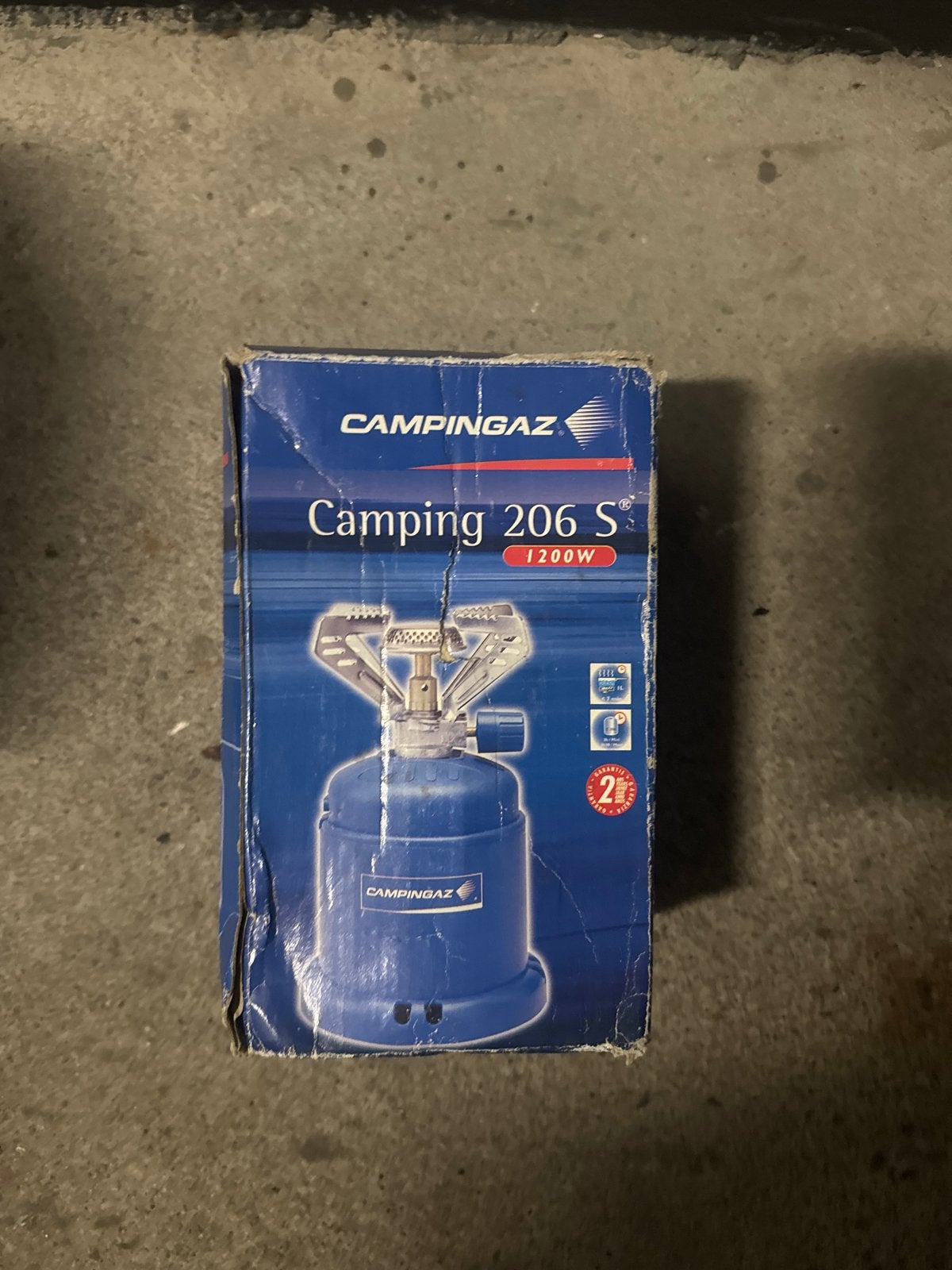 Campingaz Camping 206 S - 1200W Gasbrander, Caravans en Kamperen, Ophalen of Verzenden, Nieuw