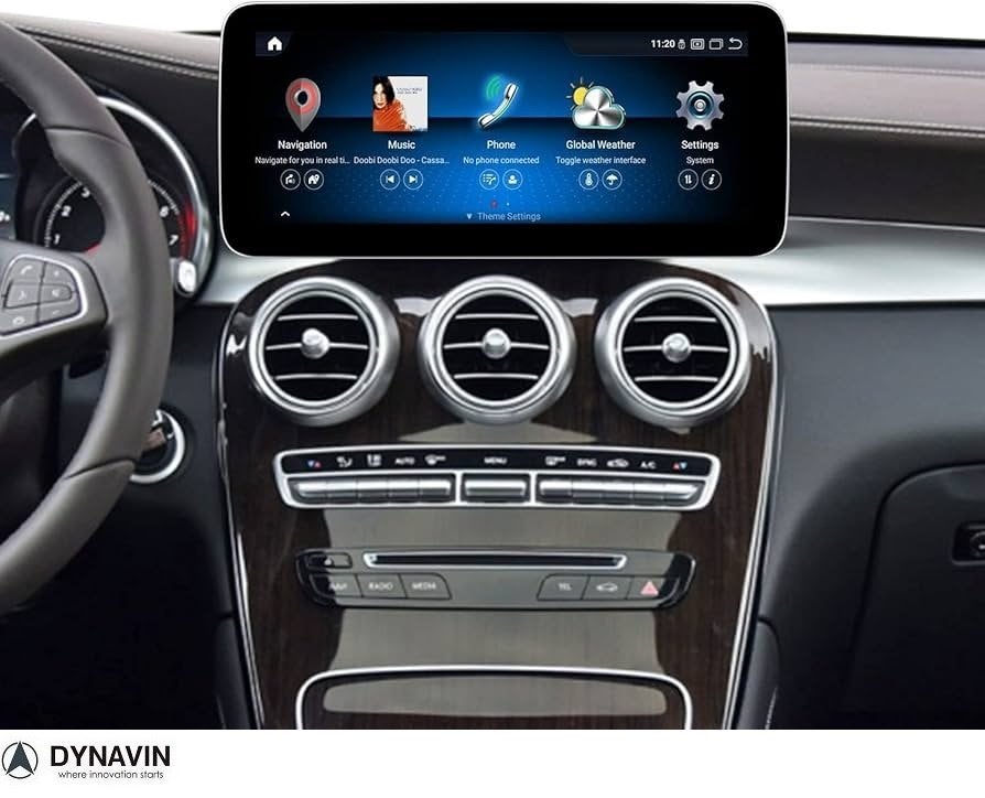 premium upgrade navigatie mercedes c klasse android auto usb