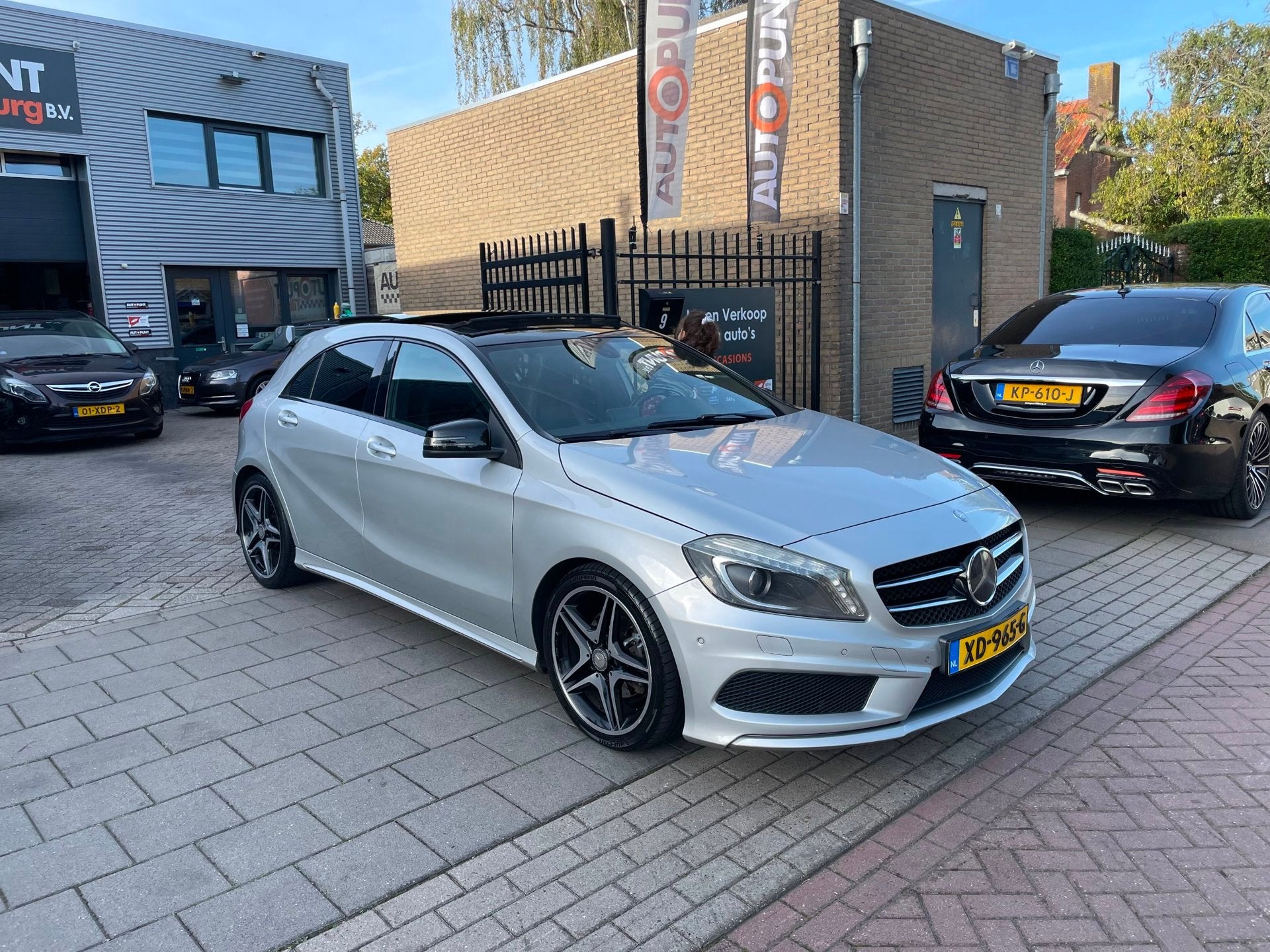 Mercedes-Benz A-klasse 180 CDI Ambition AMG Pano Airco NAP A, Auto's, Euro 5, Gebruikt, 4 cilinders, 1796 cc