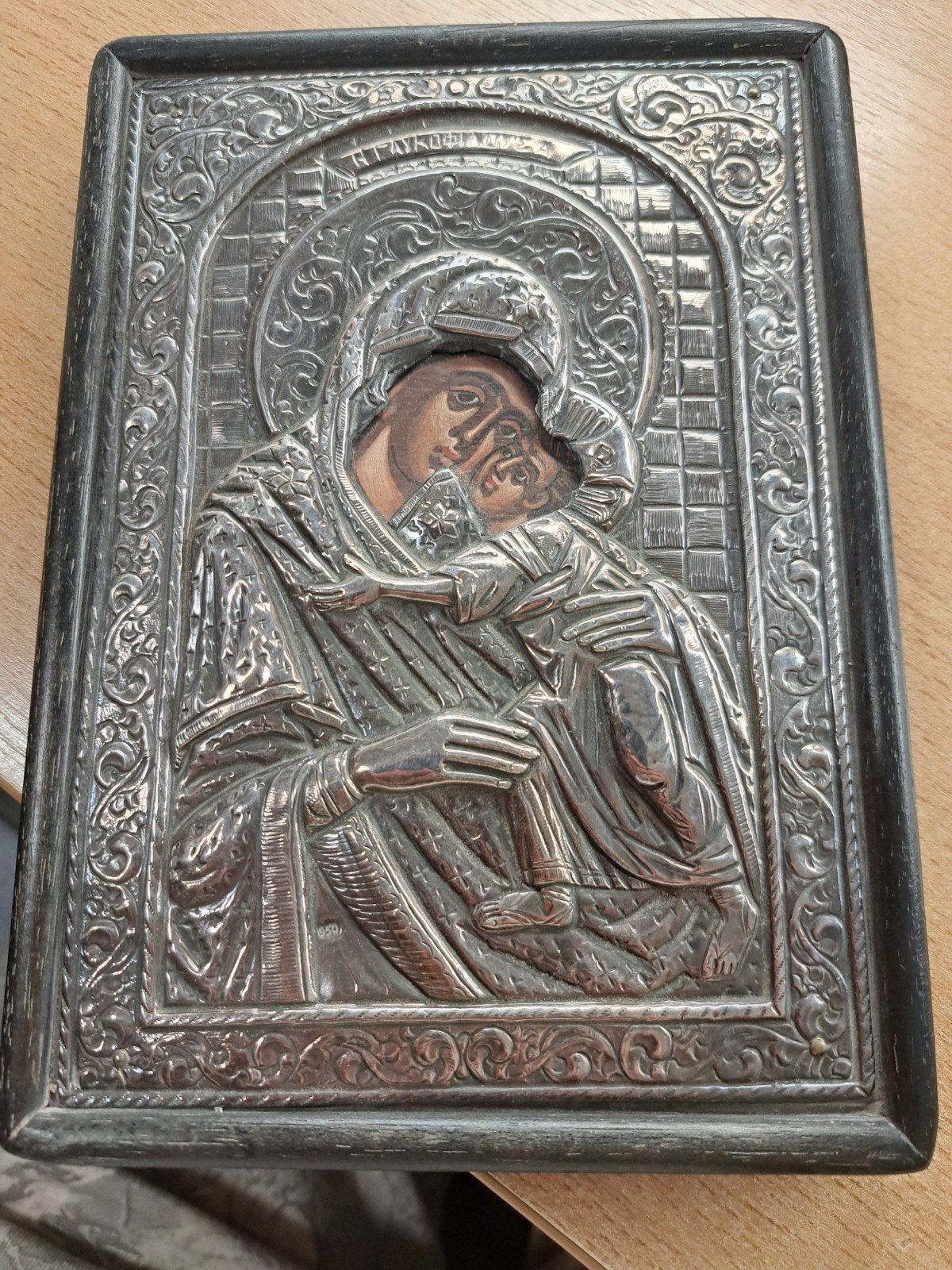 Zilveren icoon sterlingzilver 950, Ophalen of Verzenden