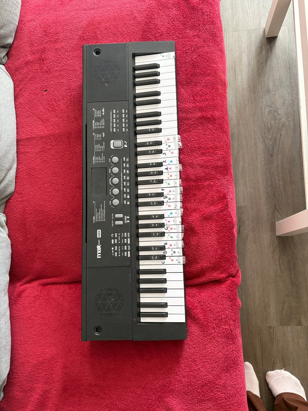 MAX KB1 Keyboard met standaard, Overige merken, Ophalen of Verzenden, Met standaard, 61 toetsen