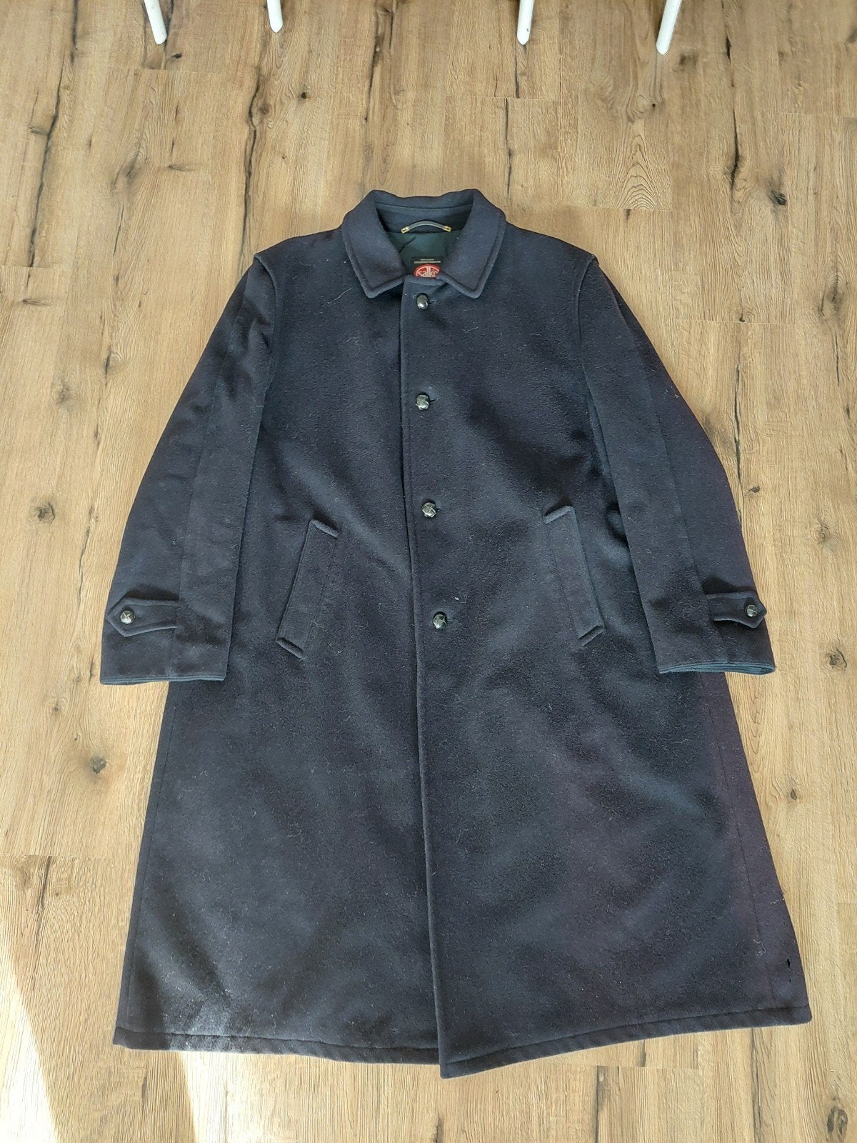Salko Loden Tirol Wollen Jas - Donkerblauw - Maat 52/54 (L), Maat 52/54 (L), Salko, Blauw, Ophalen of Verzenden