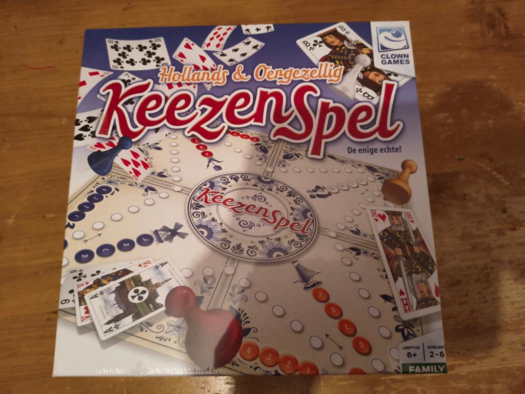 Keezenspel Holland & Oranjegezellig Bord- en Kaartspel, Vijf spelers of meer, Ophalen of Verzenden, Nieuw, Clown Games