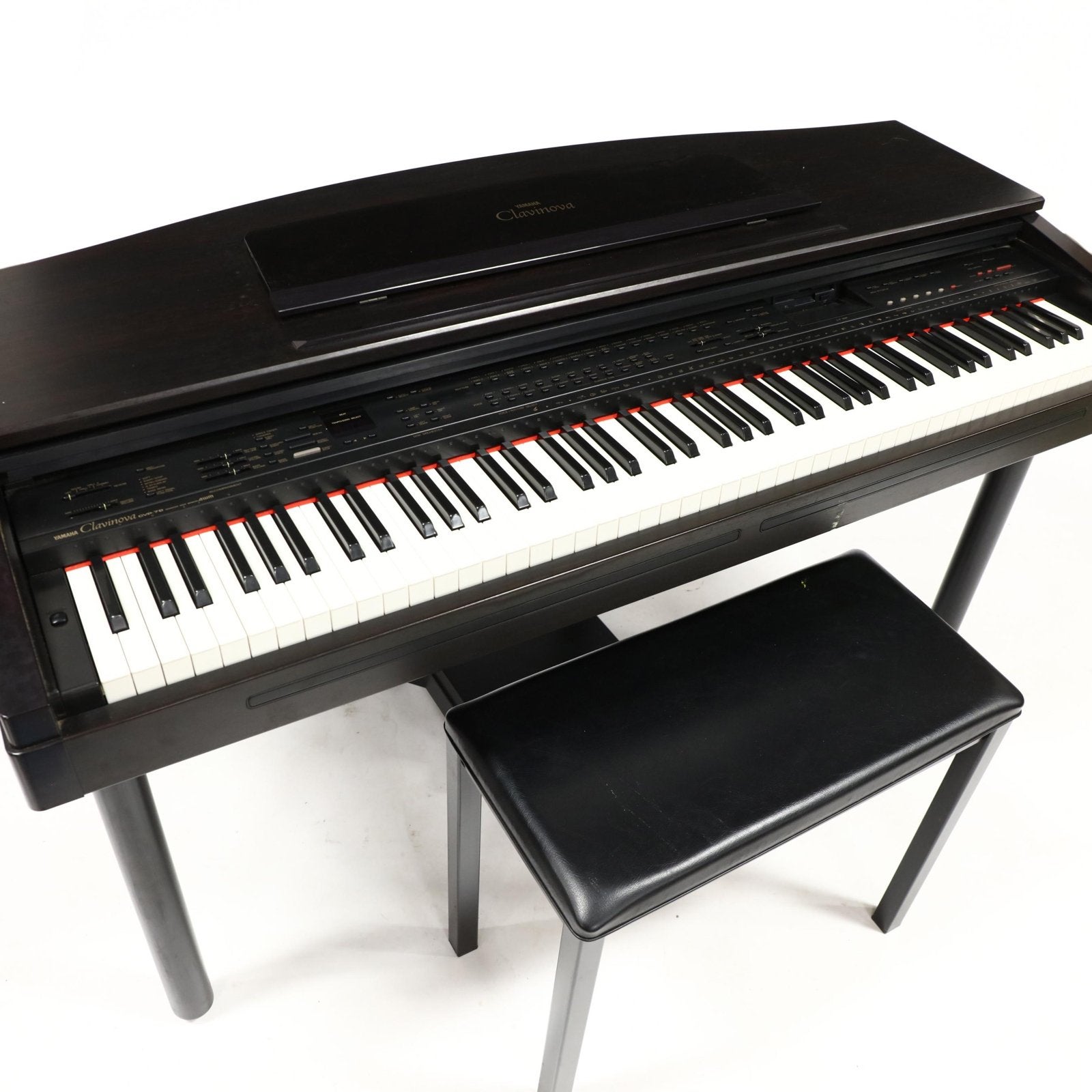 Yamaha Clavinova Digitaal Piano  - Zwart, Zo goed als nieuw, Zwart, Digitaal, Ophalen of Verzenden, Zo goed als nieuw