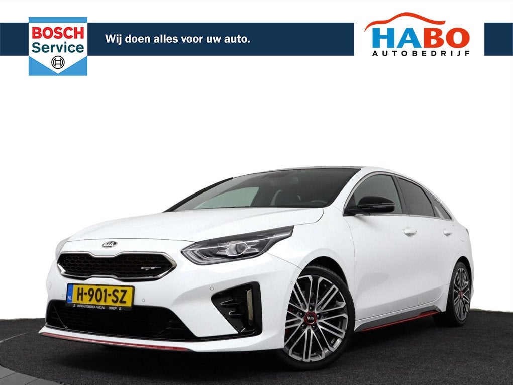 Kia ProCeed 1.6 T-GDI GT DCT7 AUTOMAAT 204PK ECC/ADAPTIVE.CR, Auto's, Automaat, Gebruikt, Wit, 14 km/l