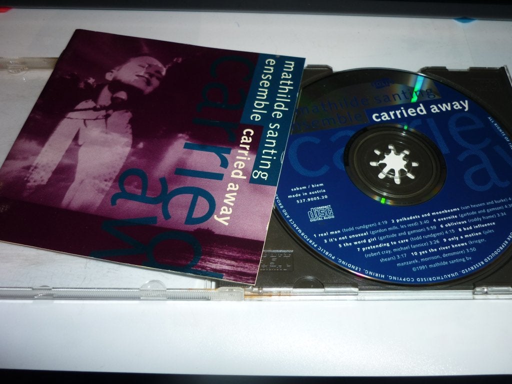 Mathilde Santing de cd carried away, Verzenden, 1980 tot heden, Zo goed als nieuw, Jazz