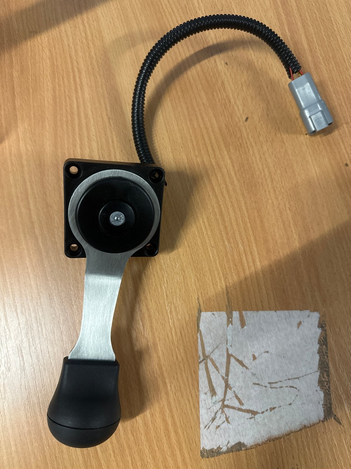 Universele gashendel met kabel en connector, Gebruikt, Ophalen of Verzenden, Nvt, Universele onderdelen
