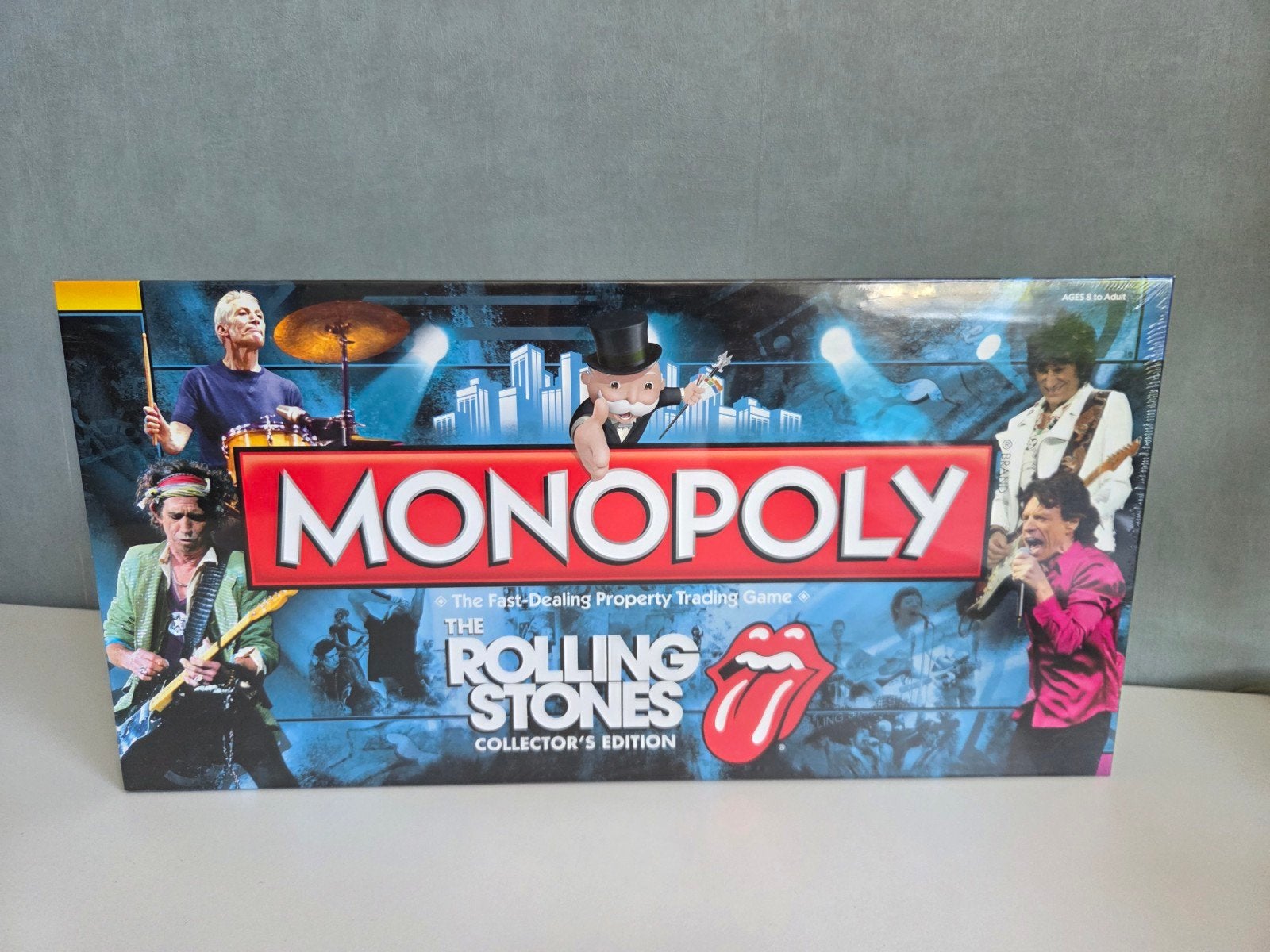 Monopoly Rolling Stones NIEUW GESEALD, Vijf spelers of meer, Ophalen of Verzenden, Nieuw