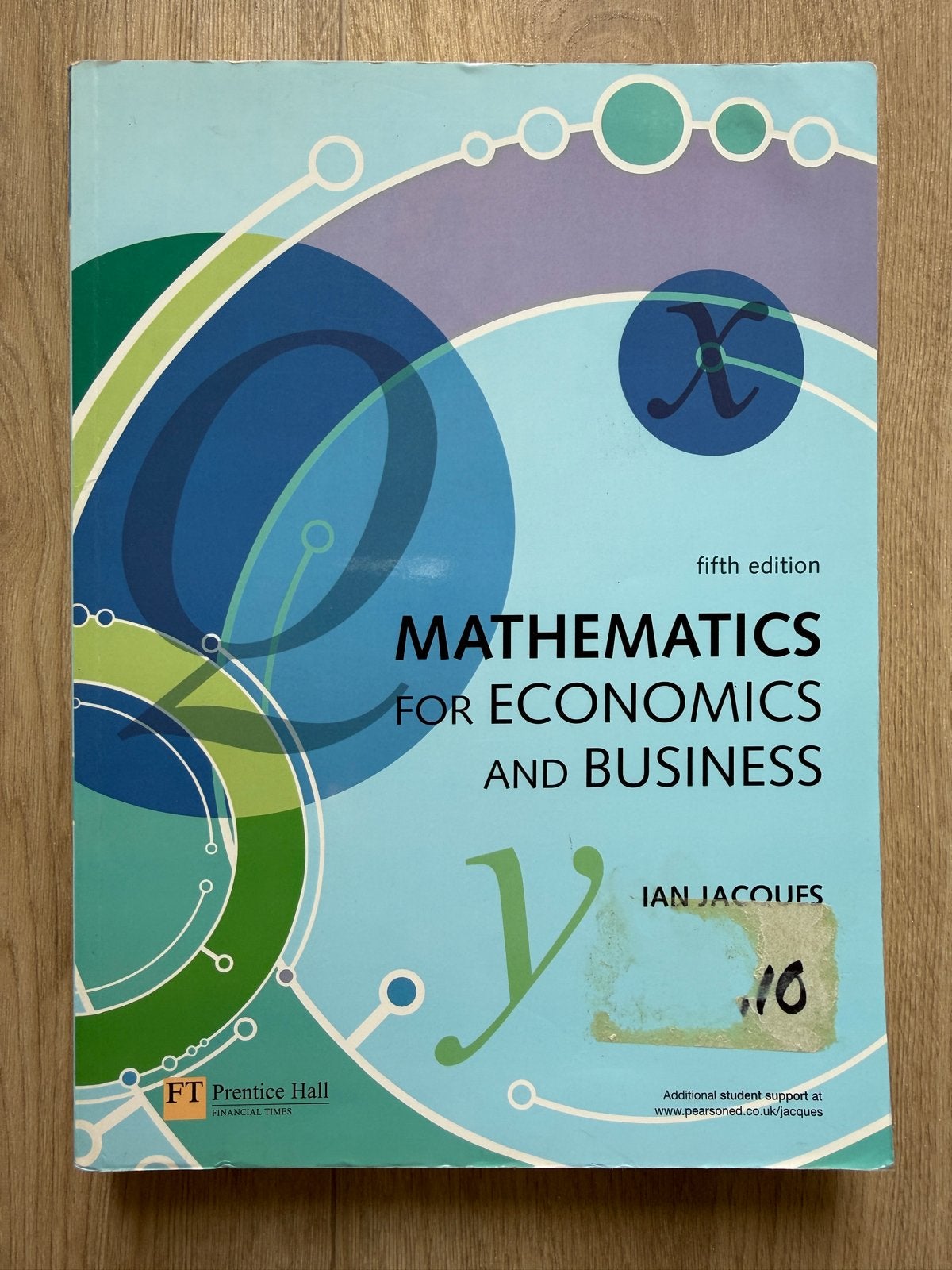 Mathematics for Economics and Business - 5e ed - IAN JACQUES, Ophalen of Verzenden, Gamma, Gelezen, HBO