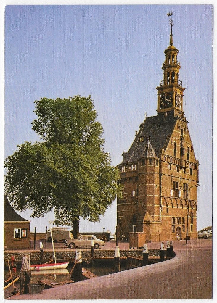 Hoorn Hoofdtoren ongelopen Ansichtkaart ( B2854 ), Ophalen of Verzenden, 1980 tot heden, Ongelopen, Noord-Holland