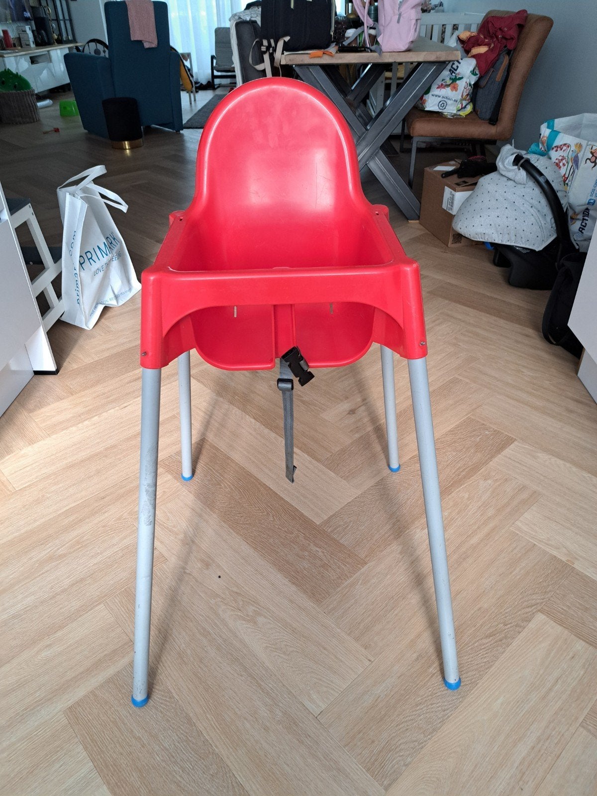 Rode IKEA kinderstoel (zonder gordel), Ophalen, Gebruikt, Overige typen
