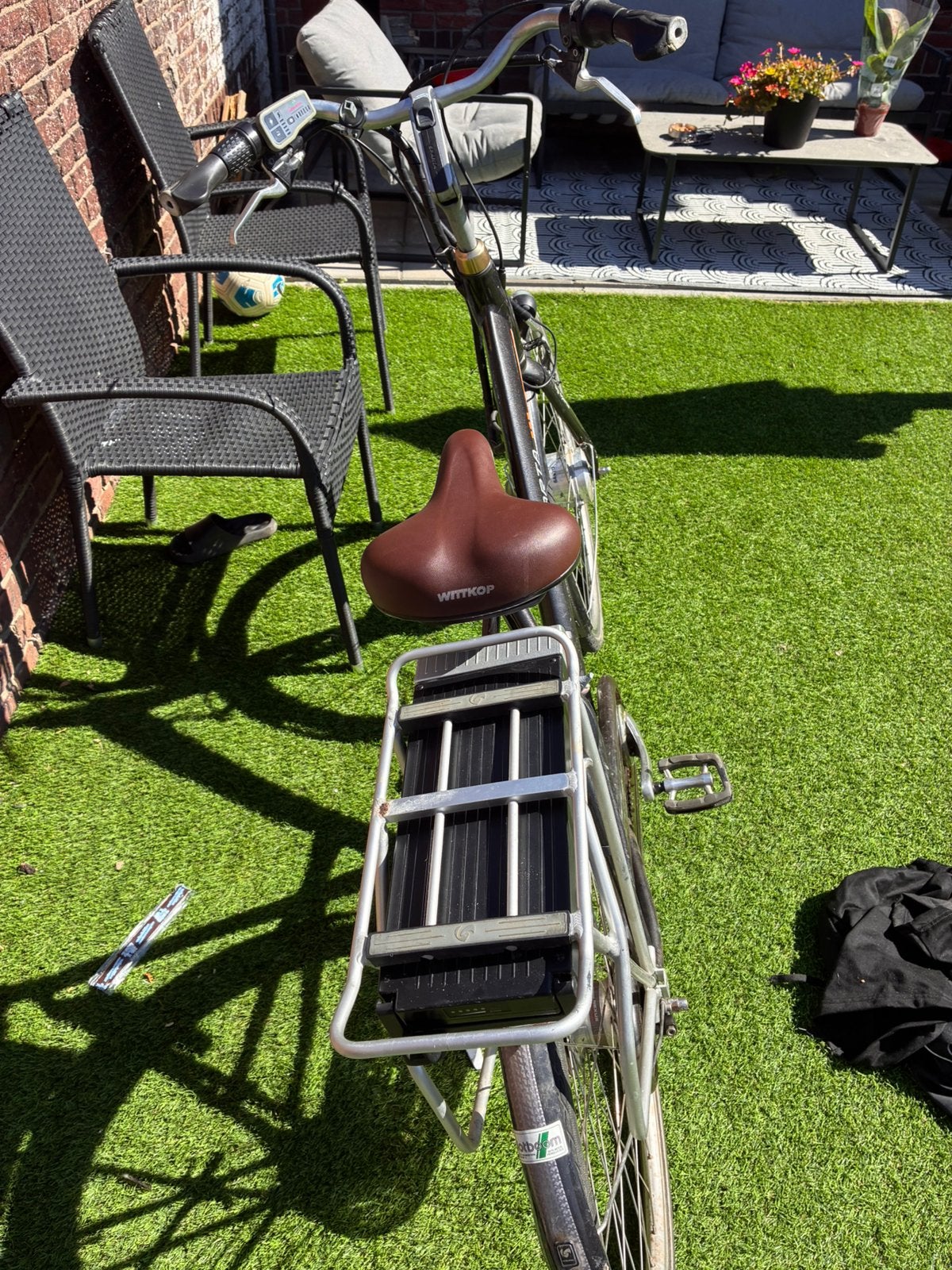 Elektrische fiets defect, Ophalen, Gebruikt