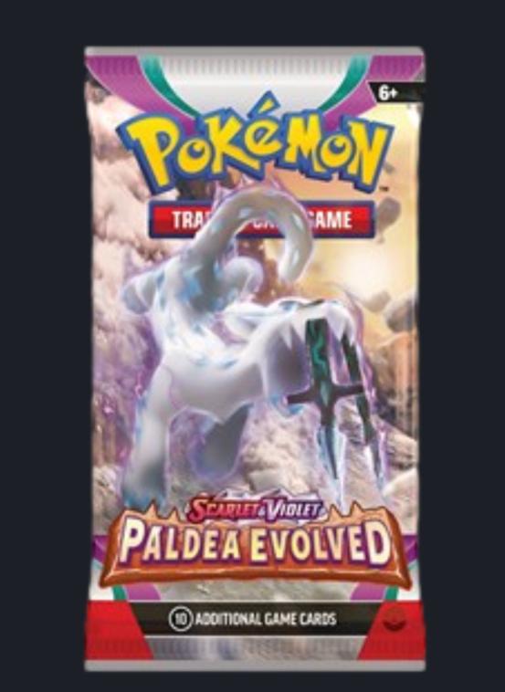 Paldea evolved booster pack | Pokémon, Ophalen of Verzenden, Zo goed als nieuw, Booster