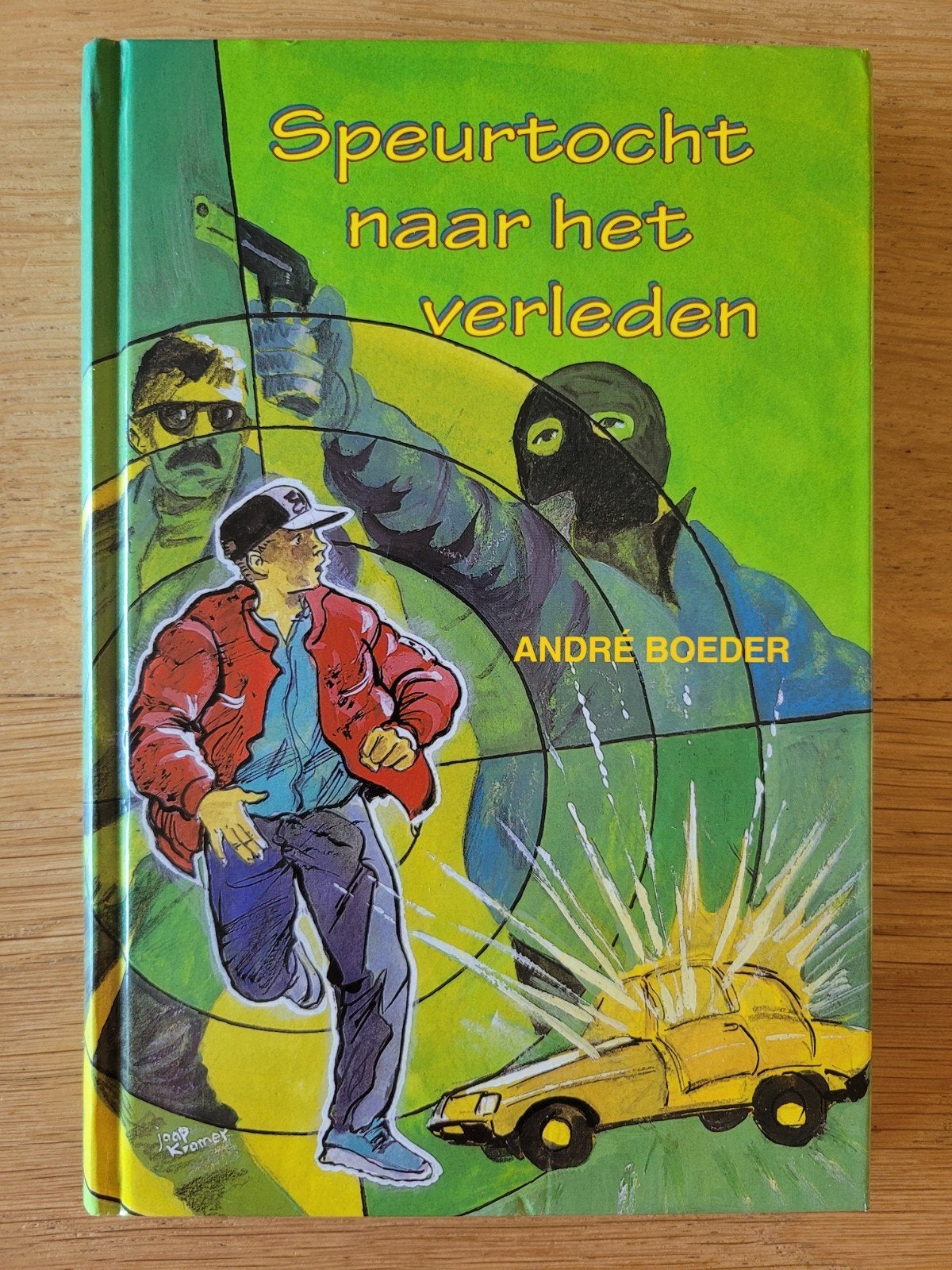 Speurtocht naar het verleden, André Boeder spannend chr IZGS, Ophalen of Verzenden, Gelezen