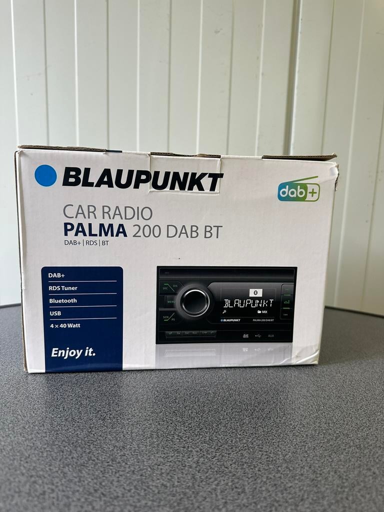 Blaupunkt Palma 200 DAB BT, 2-DIN autoradio, DAB+ Bluetooth, Auto diversen, Autoradio's, Ophalen of Verzenden, Zo goed als nieuw