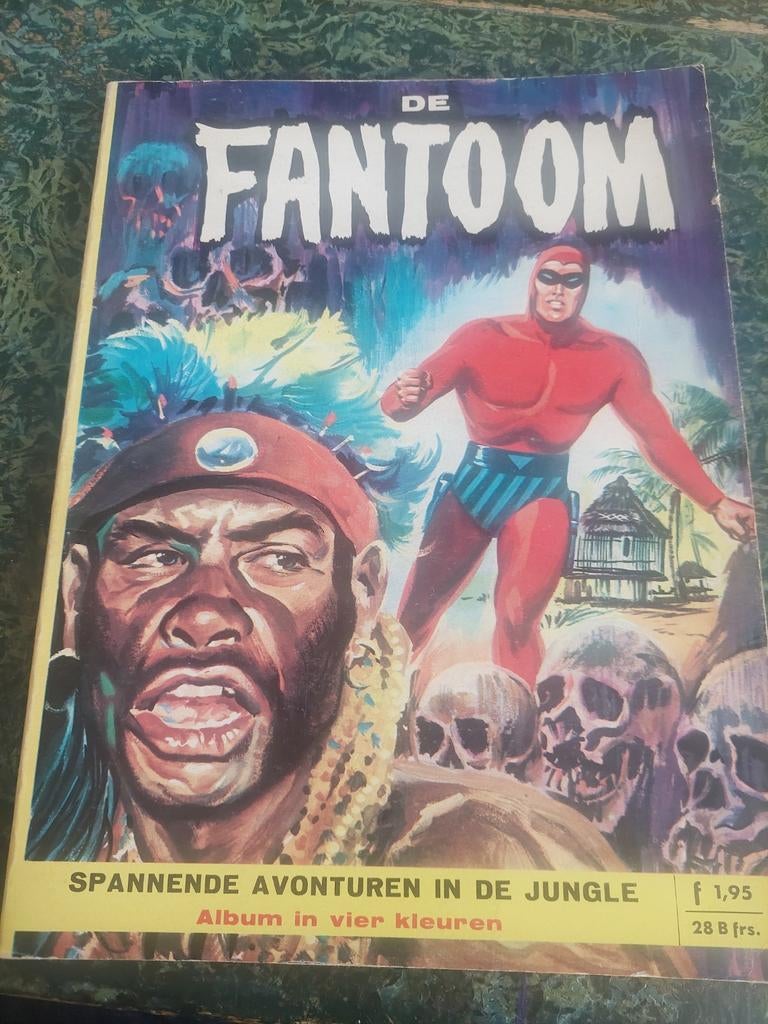 De Fantoom: Spannende Avonturen in de Jungle, Eén stripboek, Ophalen of Verzenden, Gelezen, Lee Falk