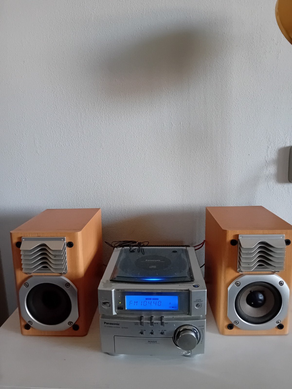 Panasonic CD Stereo Systeem SA-PM03 met speakers, Audio, Tv en Foto, Ophalen of Verzenden
