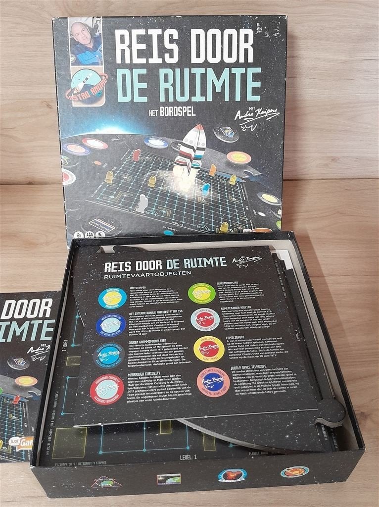 Reis door de ruimte het bordspel - s5278, Verzenden, Zo goed als nieuw