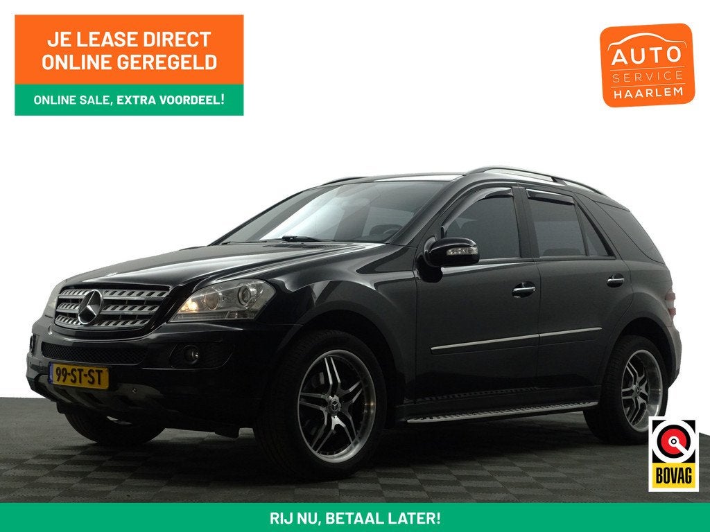 Mercedes-Benz M-Klasse 350 4 Matic Aut- NAP 183dkm, Keyless,, Auto's, Mercedes-Benz, Bedrijf, Te koop, M-Klasse, 4x4, ABS, Airconditioning