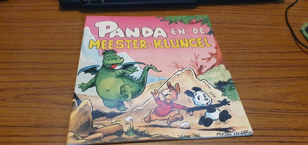 Panda en de Meester-klungel - 1982, Gelezen, Marten Toonder, Eén stripboek, Ophalen of Verzenden