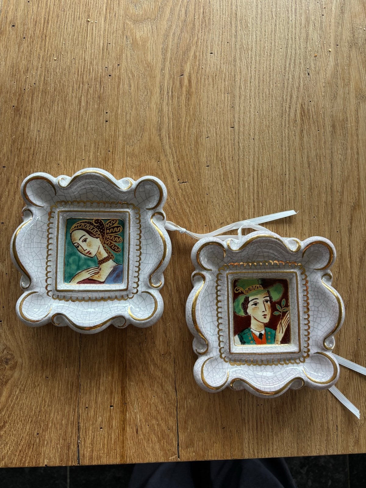 Vintage Gmundner Keramik wanddecoratiestuk - Rariteit, Ophalen of Verzenden