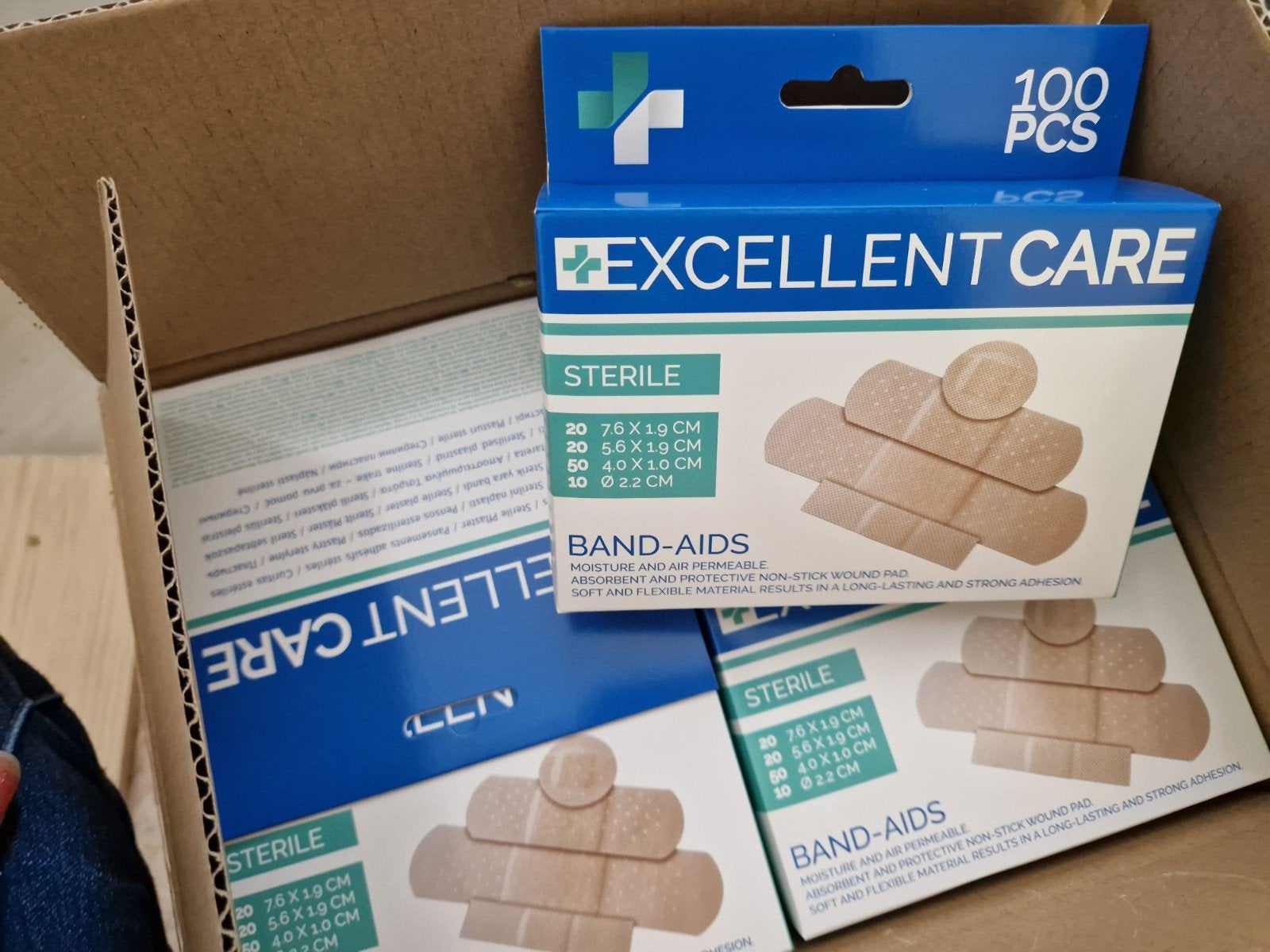 Pleisters Excellent Care 1 doosje voo 1 euro, Ophalen, Nieuw