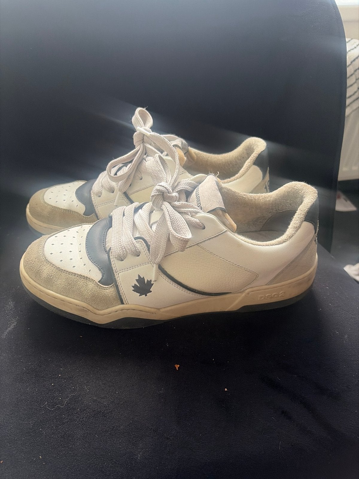 Dsquared2 sneakers maat 42, Ophalen of Verzenden, Gedragen, Wit, Sneakers of Gympen