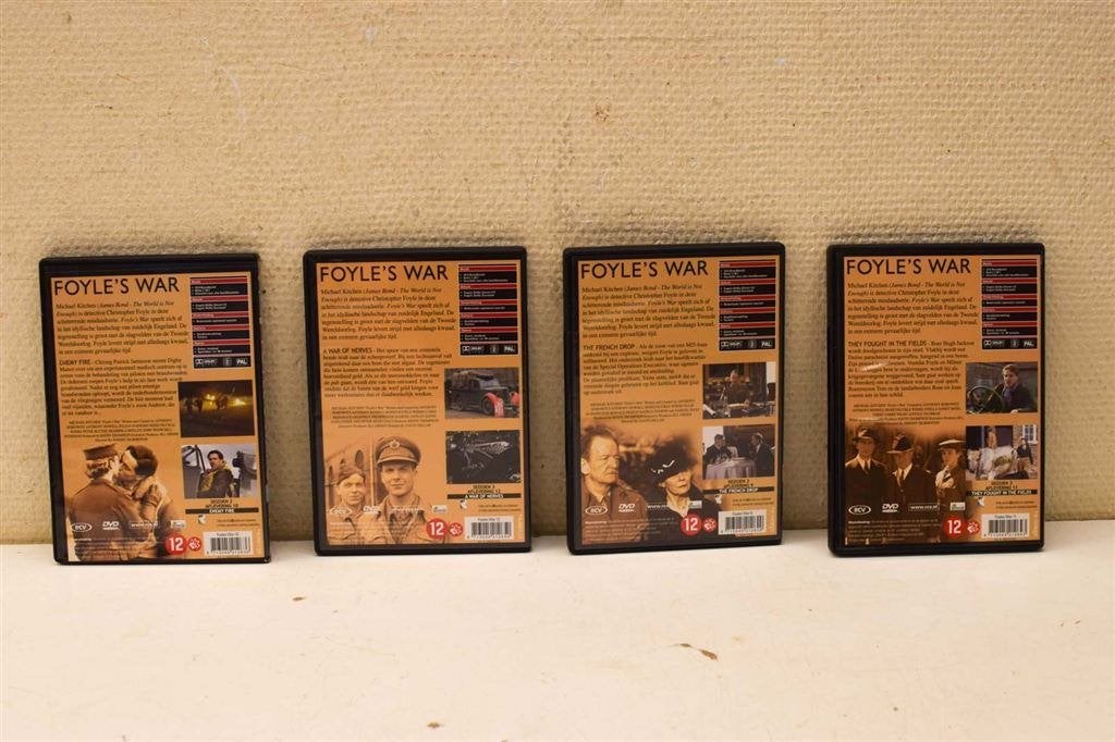 4 dvd box Foyle\'s War serie 3 46778, Cd's en Dvd's, Ophalen of Verzenden, Gebruikt