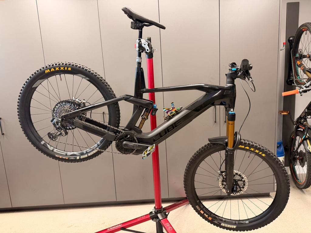 Cube Stereo Hybrid 160 C:62 SLT 27.5 KIOX  XL Nieuwe motor, Ophalen, Gebruikt, Cube, 59 cm of meer