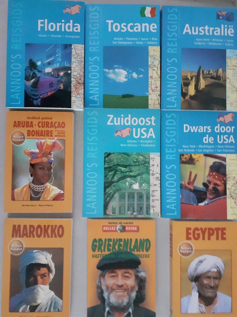 LANNOO'S - , en NELLES guides - , en BAEDEKER-reisgidsen, Ophalen of Verzenden, Zo goed als nieuw, Europa, Reisgids of -boek